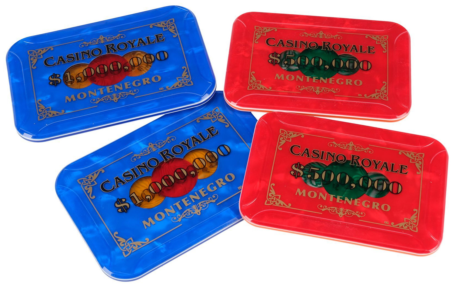 casino royale plaques 1 million 500000