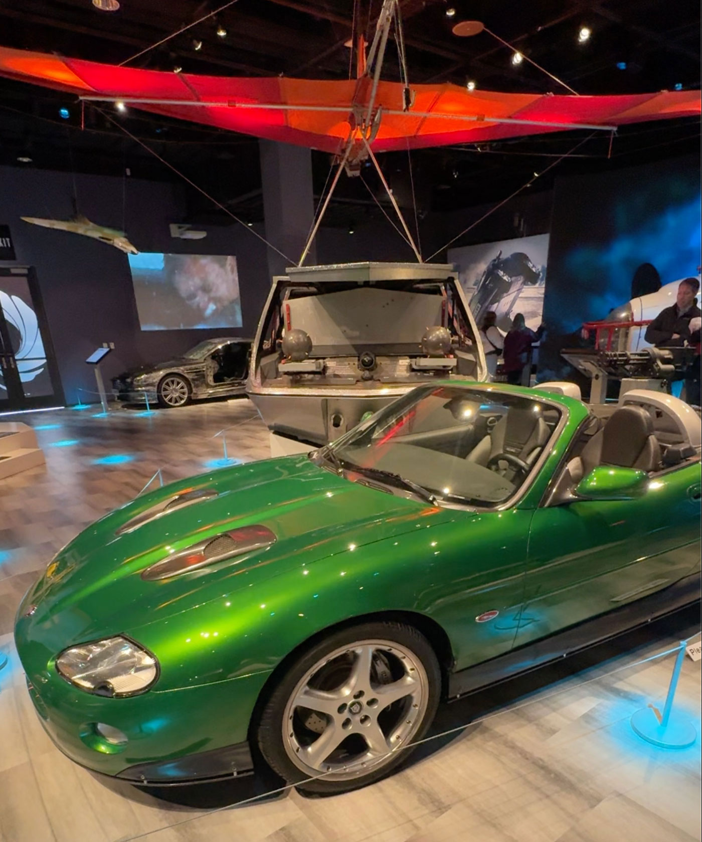 bond in motion at spy museum