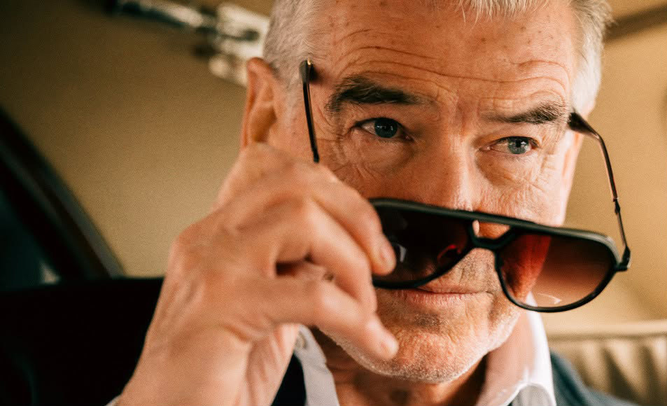 Pierce Brosnan Arena Homme+ cover Jacques Marie Mage Lockheed