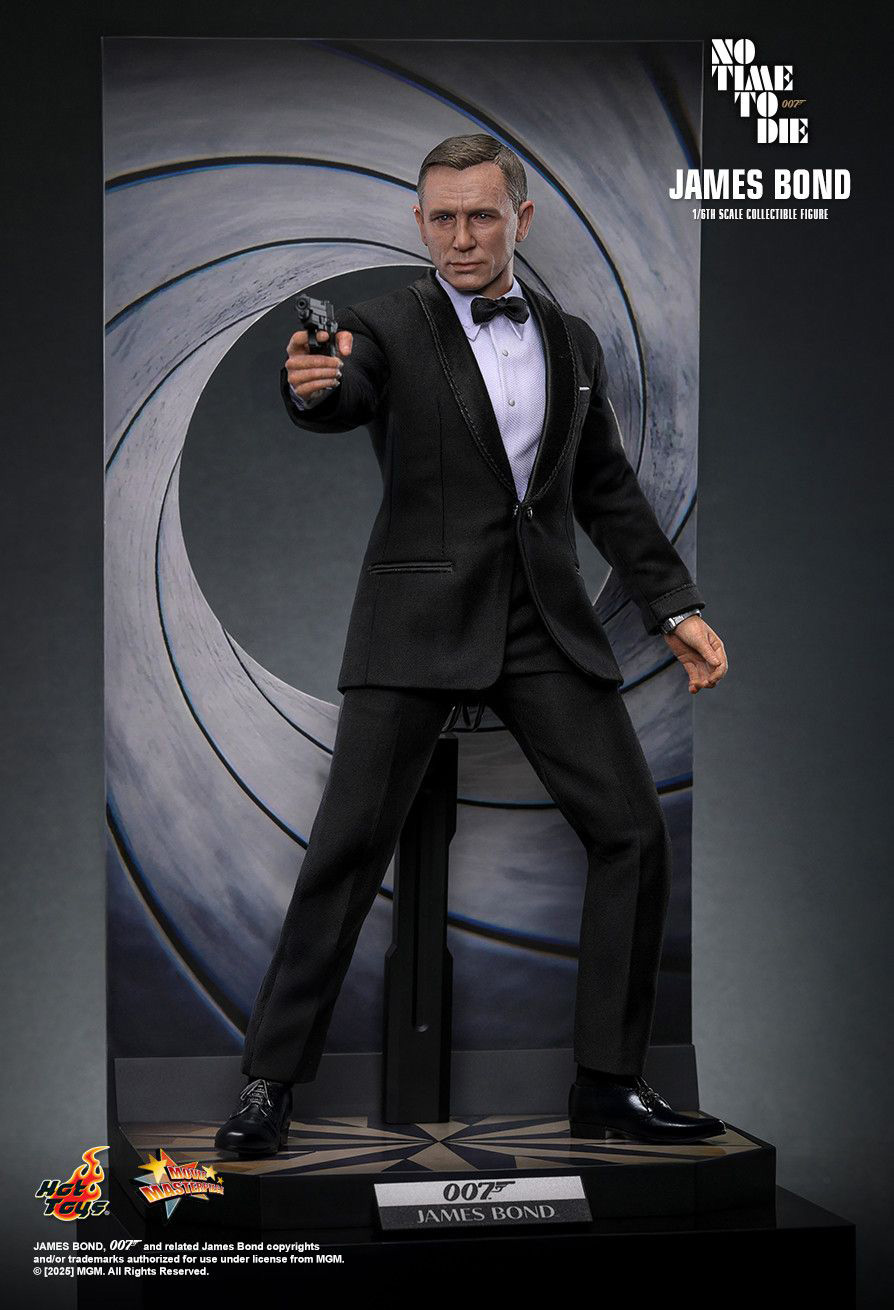 Hot Toys Daniel Craig James Bond figure stand